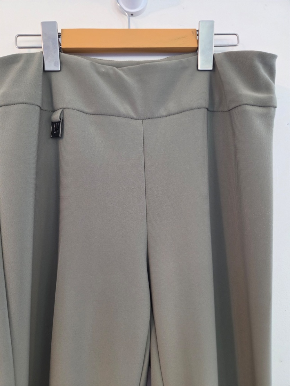 Joseph Ribkoff trousers/pants olive 12 green stretch work office capsule - Picture 2 of 6